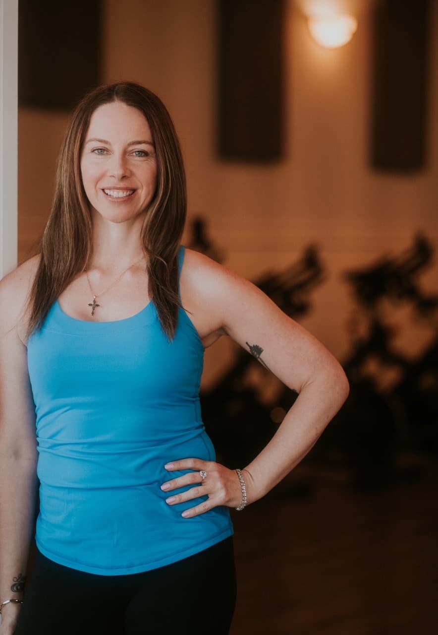 JoeEtta McAdam standing in her training studio